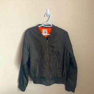 GREEN BOMBER JACKET!